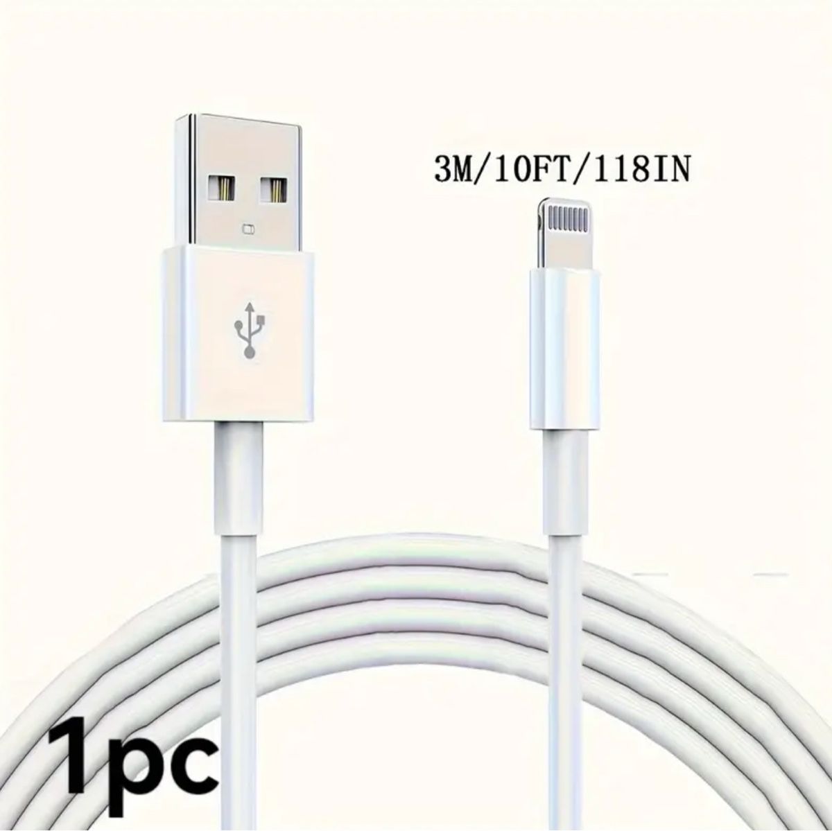 Cavi: Robustes iPhone Ladekabel lightning 3m - Verstärkt! Neu – Nuovo e nell'imballaggio originale da Suhr venduto da SchnapperCH