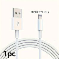 Robustes iPhone Ladekabel lightning 3m - Verstärkt! Neu