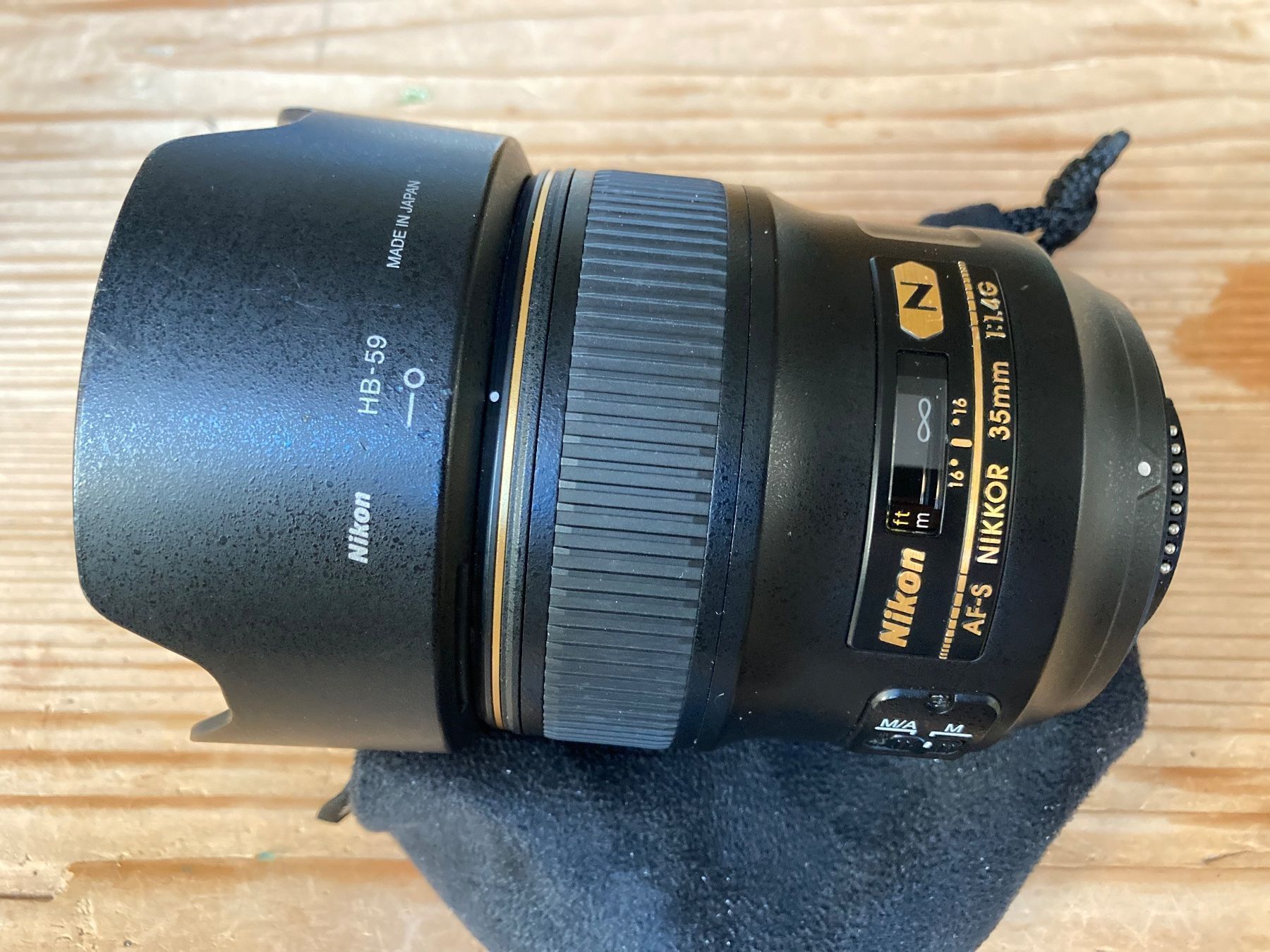 Nikkor Obiettivi: Nikon AF-S 35mm f/1.4G – Usato da Zürich venduto da colorblindrummer