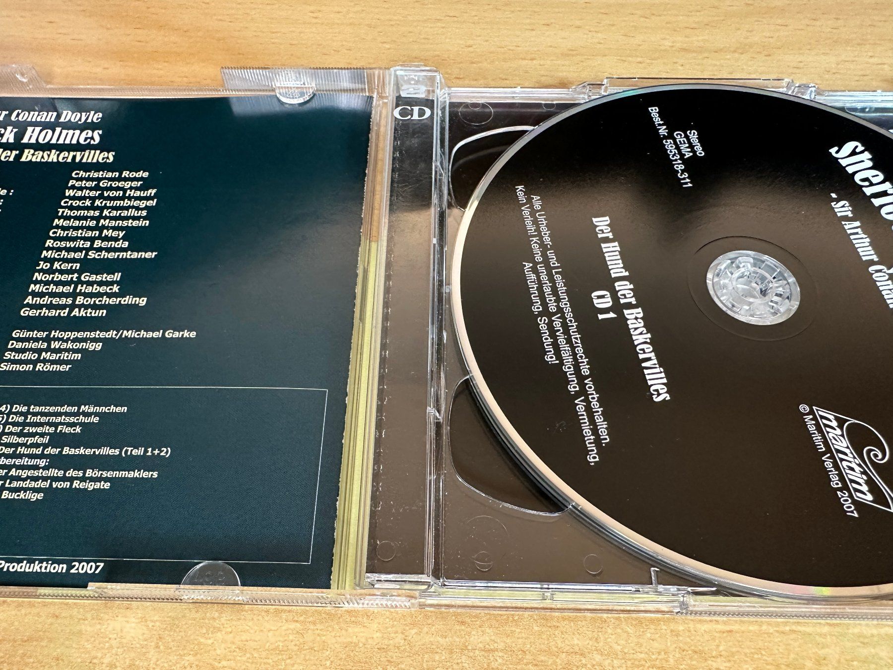 Audiolibri: E5 Sherlock Holmes - Der Hund Der Baskervilles - 2 CD – Usato da Rikon im Tösstal venduto da Alpenmutz 2