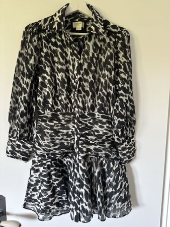 Robe Maeve by Anthropologie imprimé léopard T2P - S