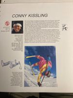 Autogramm Conny Kissling Schweizer Olympiateilnehmer 1992