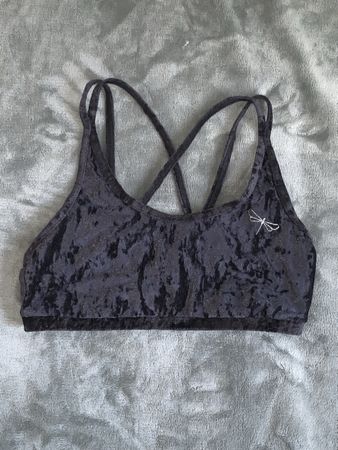 Top pole dance 🧚🏻‍♀️Dragonfly S velours noir 