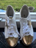 Botticelli Sneaker, weiss/gold, Grösse 36neu!