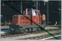 Luzern Bahnhof. SBB-CFF Brünigbahn Tm II 599.  Foto!