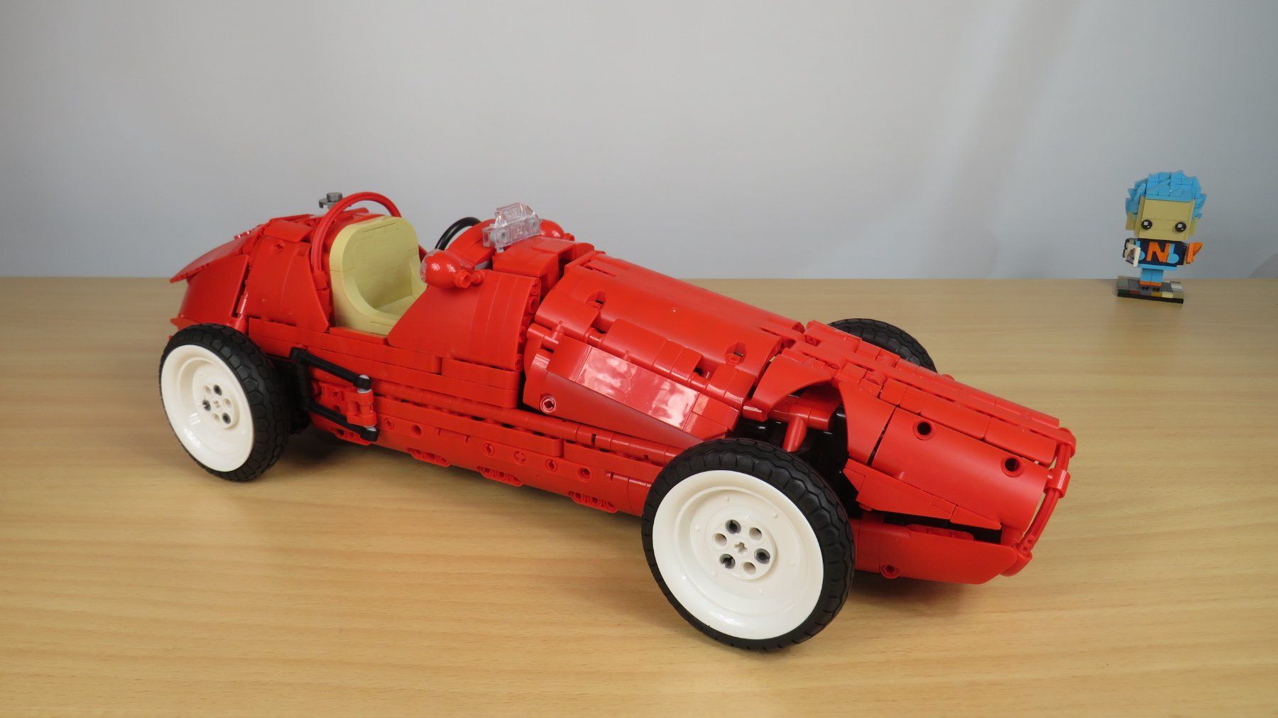 Kit di costruzioni: REOBRIX-11038-Retro Formel 1 Auto-Technikmodel – Nuovo (secondo la descrizione) da Arboldswil venduto da Lubber 2
