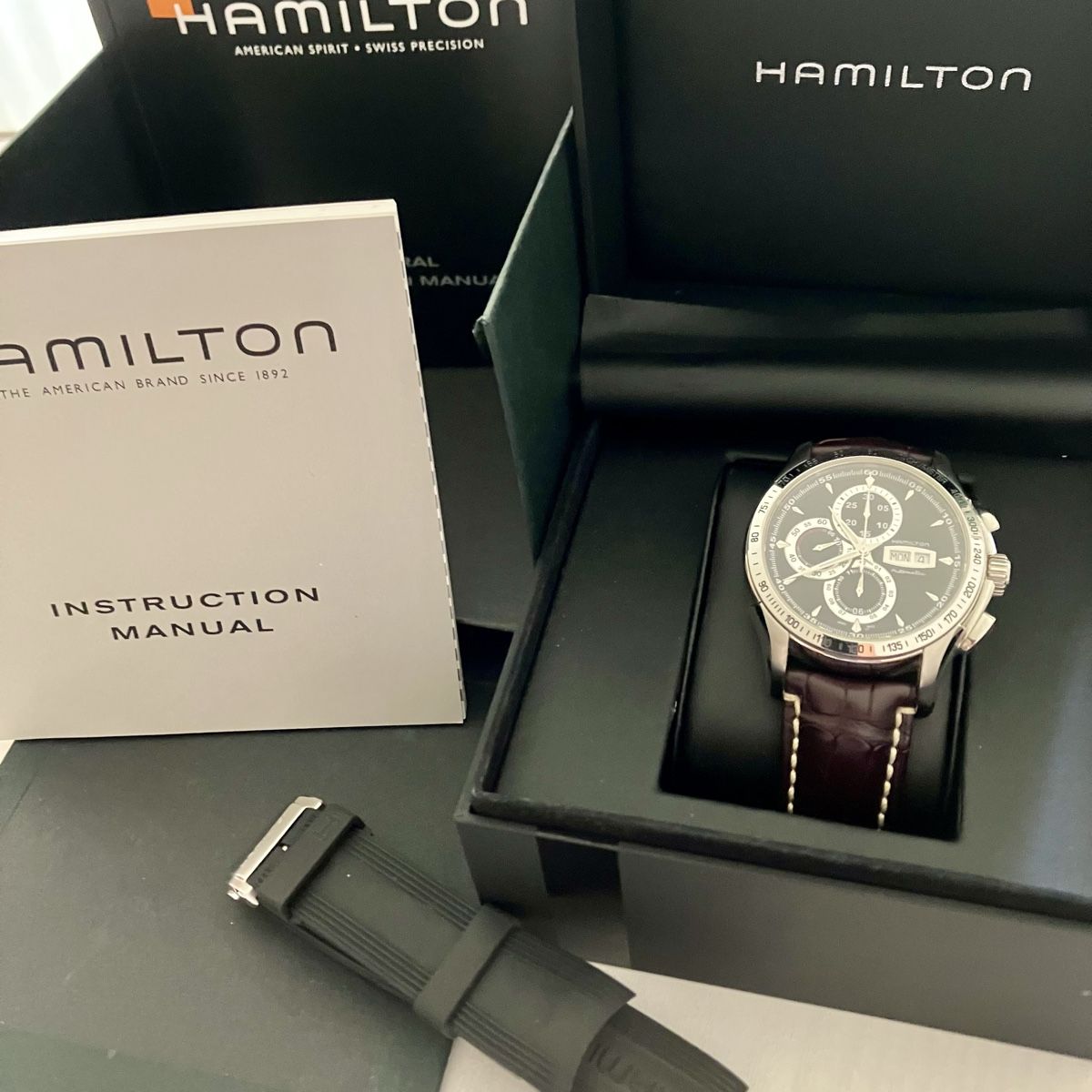 Hamilton Orologi: Hamilton Jazzmaster Lord Hamilton Chronograph Neuwertig – Usato da Wil SG venduto da TimeWorld61 4