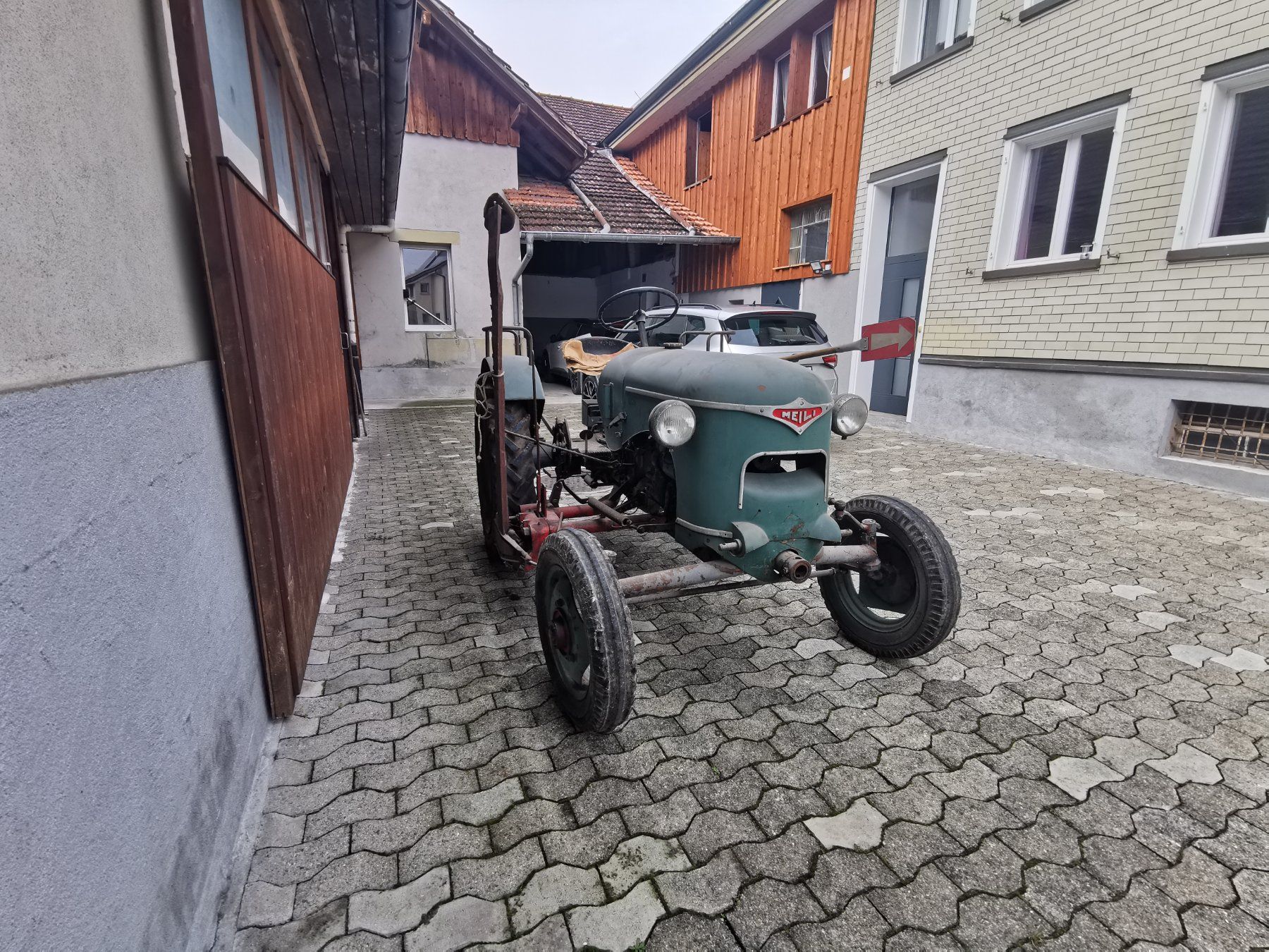 Meili Tracteurs: Traktor Meili DM 18 Oldtimer – Défectueux à Rodels par Oter80 1