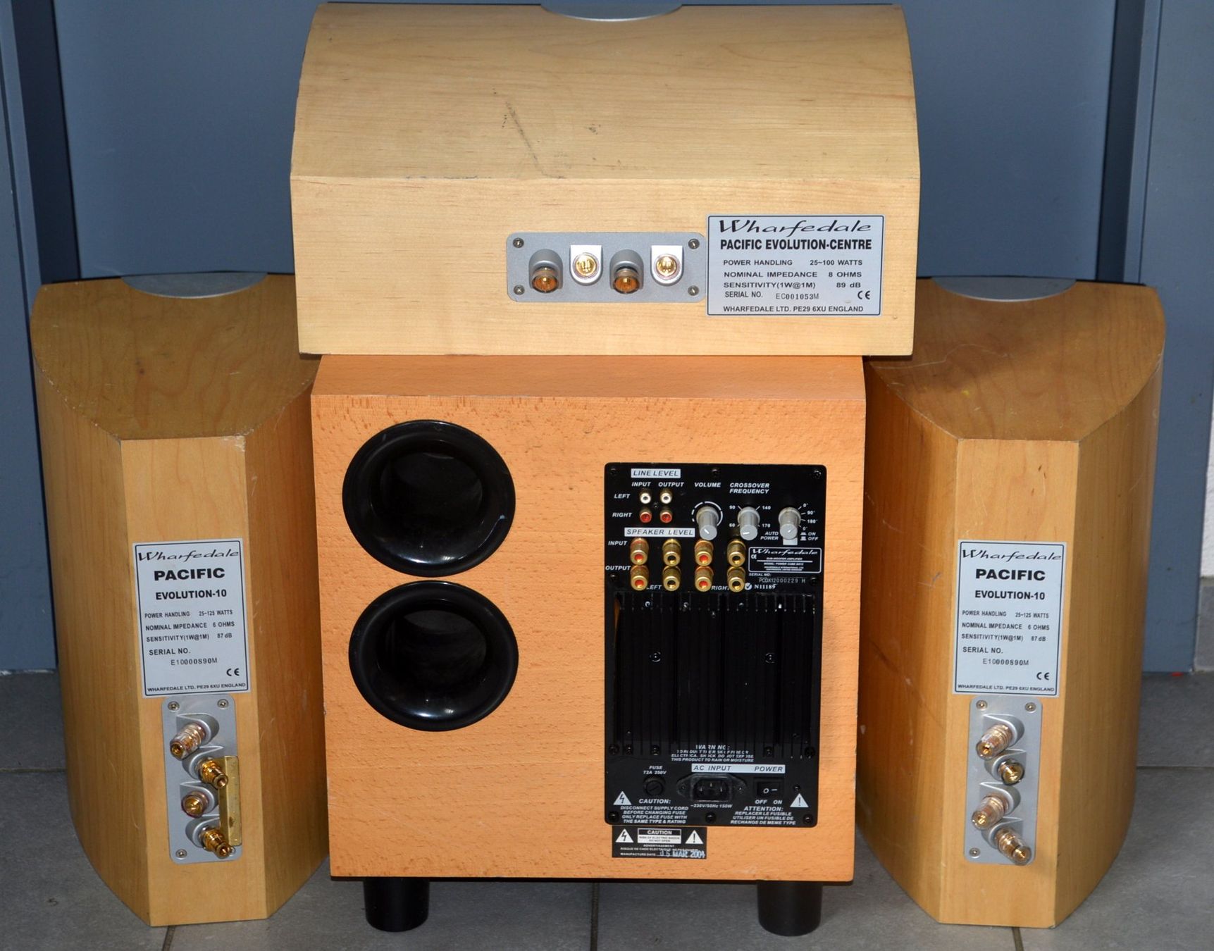 Wharfedale Casse acustiche: Sound System Wharfedale Power Cube DX12 Pacific Evolution 10 – Usato da Collonges venduto da arashee 1