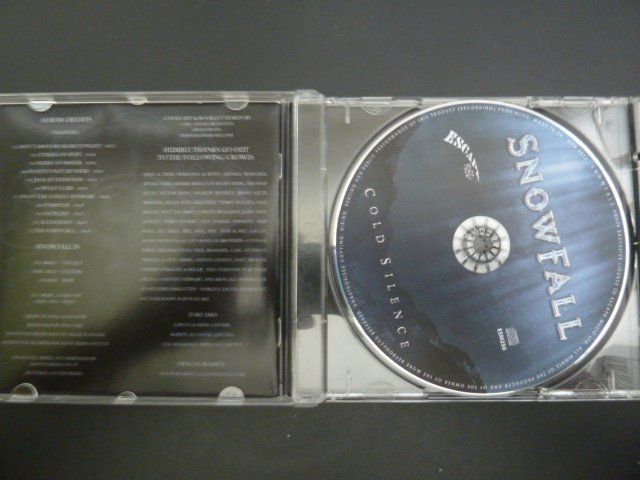 CD: Snowfall - Cold Silence  (Escape Music) – Usato da Au ZH venduto da sikoku 1