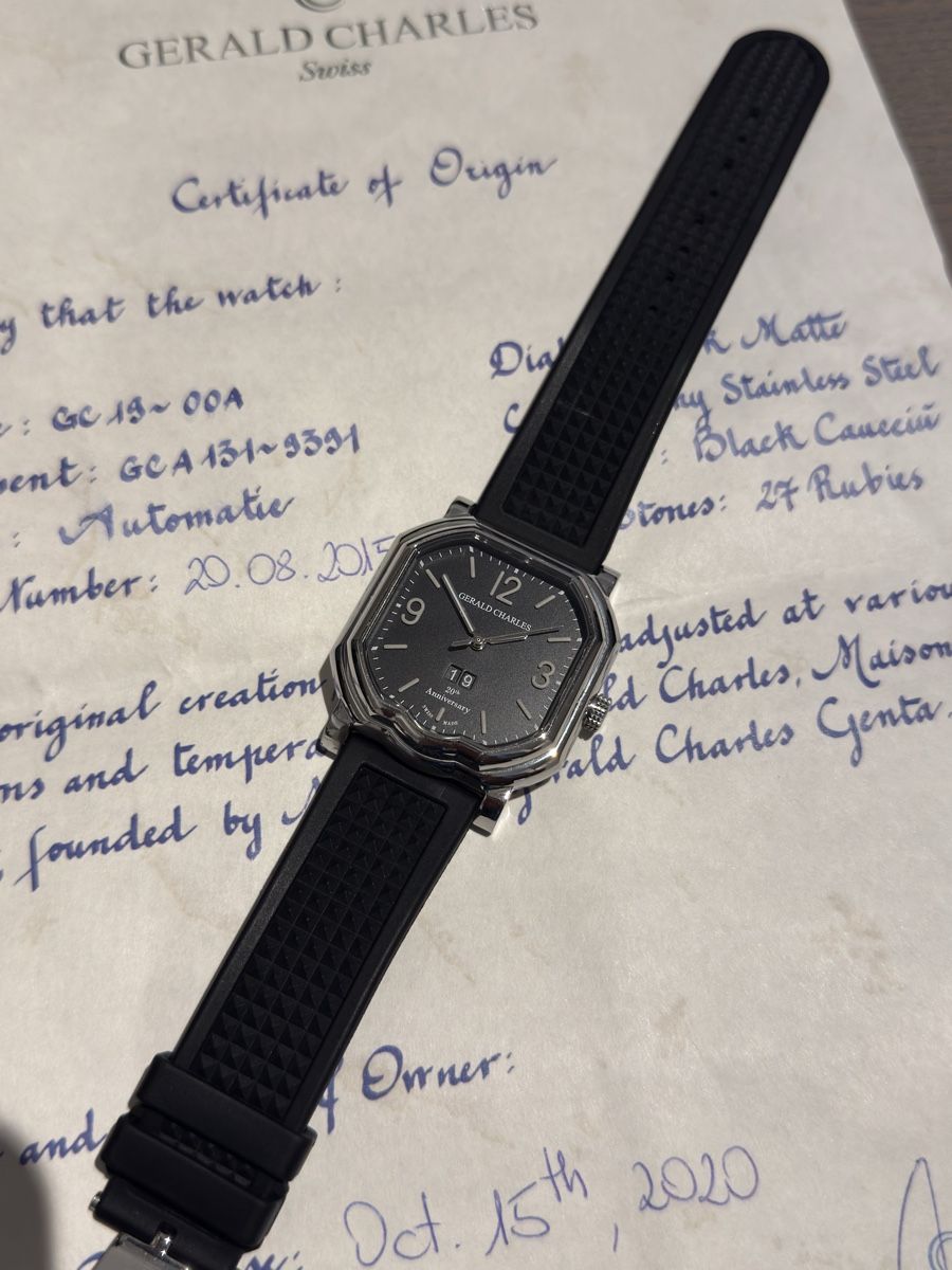 Montres: Gérald Charles Maestro 20th Anniversary  – D'occasion à Morges par gde_q2s2 3
