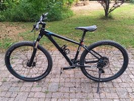 Mountainbike schwarz 27.5 Zoll Rahmen 16 Zoll
