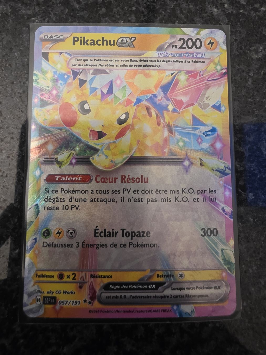 Pokémon Sammelbilder & Trading cards: Pikachu EX 057/191 – Gebraucht aus Chavornay von Crash37