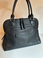 Sac Longchamp Le Foulonné - Cuir noir.