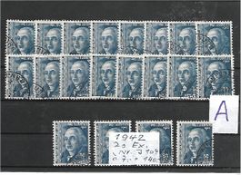 Attraktives Pro Juventute Lot 1942-1947, gestempelt