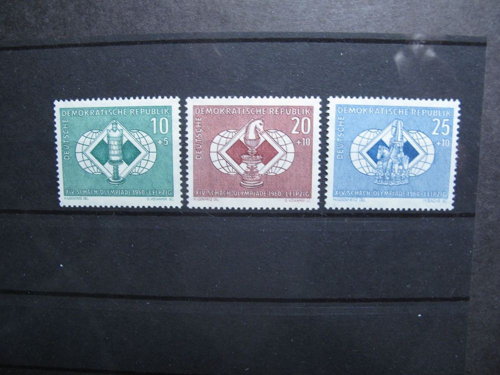 DDR 1960 Schach Olympiade ** Kaufen auf Ricardo