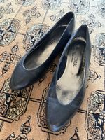 Damenschuhe schwarz Grösse 38 Leder Ballerinas