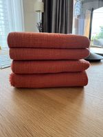 40er Set neue Musselin-Stoffservietten