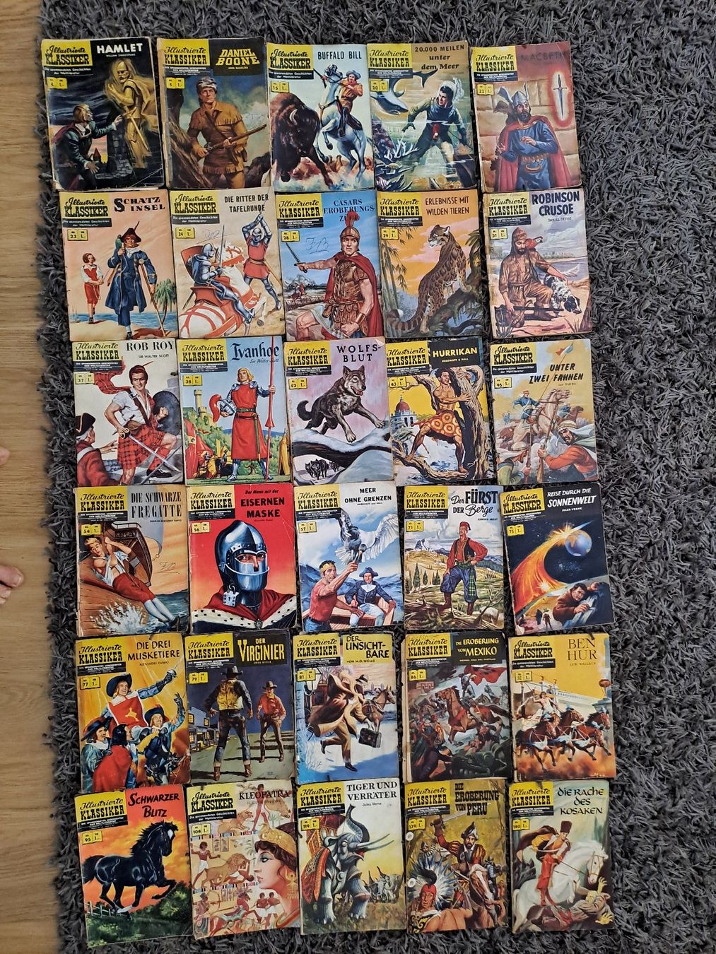 Fumetti: Sammlung von Comic Klassikern 30 Stücke  – Usato da niederhasli venduto da Mira1969