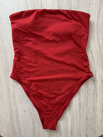 Badeanzug H&M rot Grösse 40