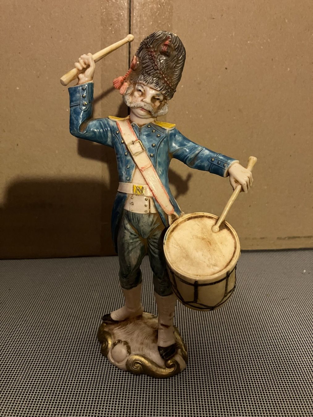 Statuette: Figur "Soldat / Trommler" Sammlerstück – Usato da ehrendingen venduto da atlan700