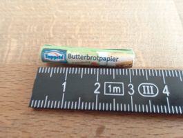 Rolle Butterbrotpapier, Deko für das Puppenhaus/Laden