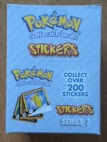 Pokémon Stickers | Serie 1 Box | ungeöffnet | Eng