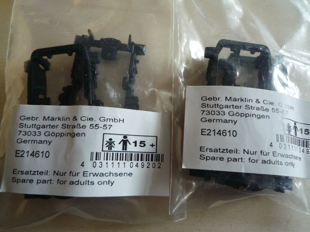 Hornby Originalteil Hornby Original-Ersatzteil X9637M – Attrappe Drehgestell -Rahmen Für Klasse 121, NEM-Typ, NEU Hornby H0