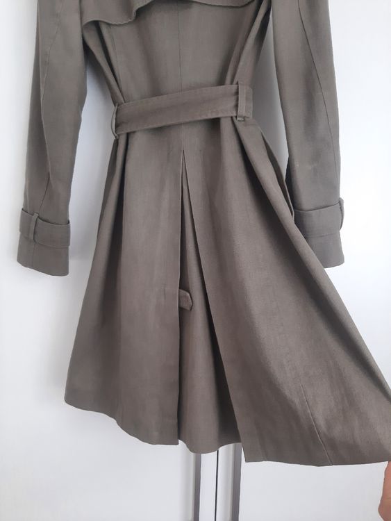 Mäntel: Taillierter Trenchcoat, olivgrün, Gr. 36 – Gebraucht aus Stans von sib_c59z 3