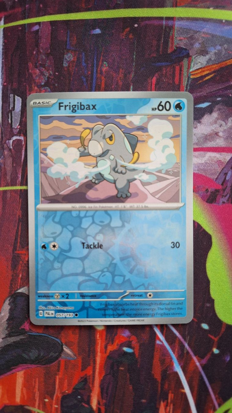 Pokémon Carte collezionabili: Frigibax - Reverse Holo - Pokemon Paldea Evolved – Usato da Altstätten SG venduto da GGsGameshop