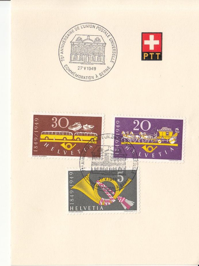 Alle Briefmarken: Sonderstempel S. 303 1949 – Gebraucht aus Bürglen TG von StampGraf
