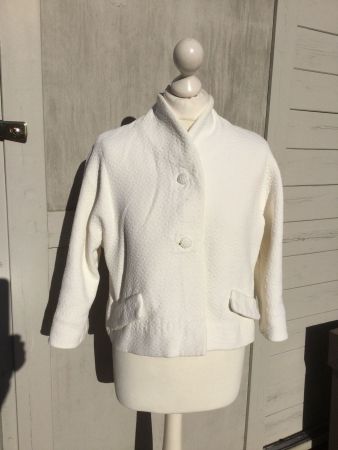 Veste blanche Vintage 1953