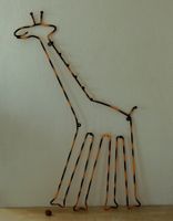 Porte manteau girafe Sprallig, Ehlén Johansson, Ikea, 1990s