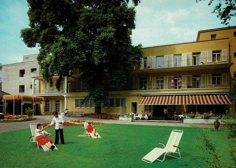 Cartoline postali: Ansichtskarte Bad Schinznach, Schniznach Bad 1985 – Usato da Ebmatingen venduto da desalli