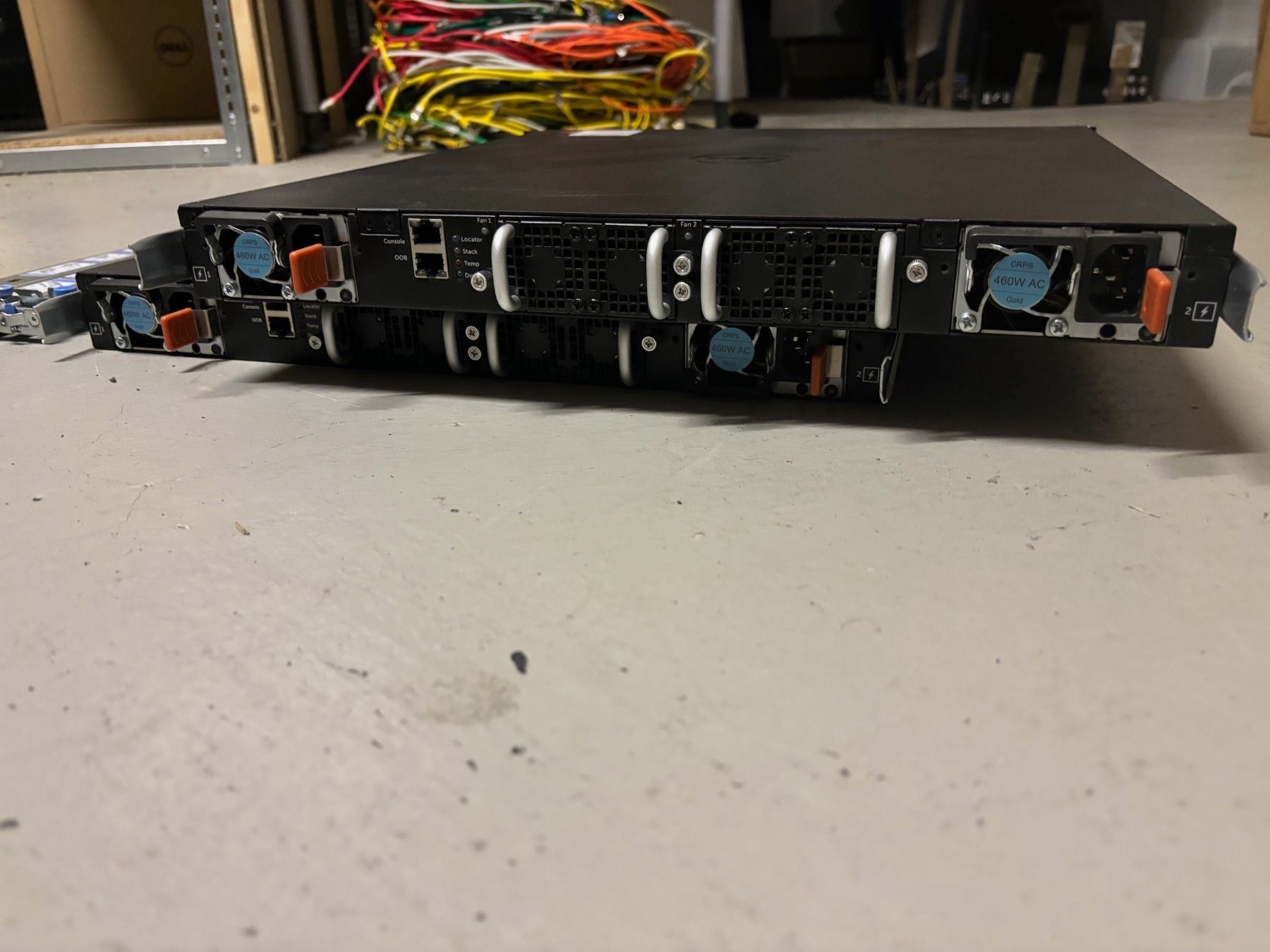 Dell Hub & Switch: 2x Dell N4032F 10-Gbit Switch (Stack) + Twinx & GBICs – Usato da arbon venduto da dakin 1