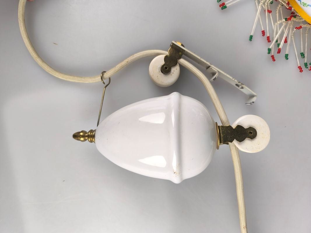 Lampadari & plafoniere: Porzellan-Zugpendelleuchte – Usato da Rüti ZH venduto da Restwert_Rueti_ZH 2