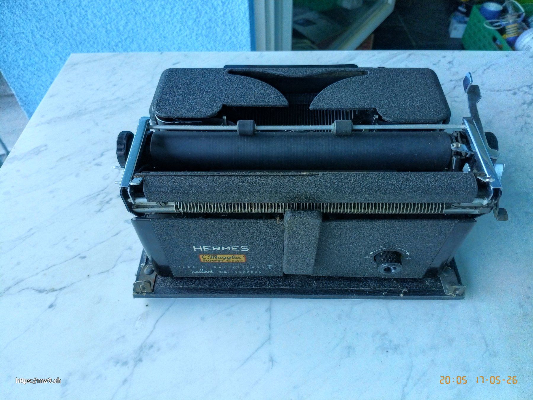 Macchine da scrivere: Hermes 2000 Schreibmaschine antikes Modell – Usato da Castione venduto da Markus_Winter_Ticino 6