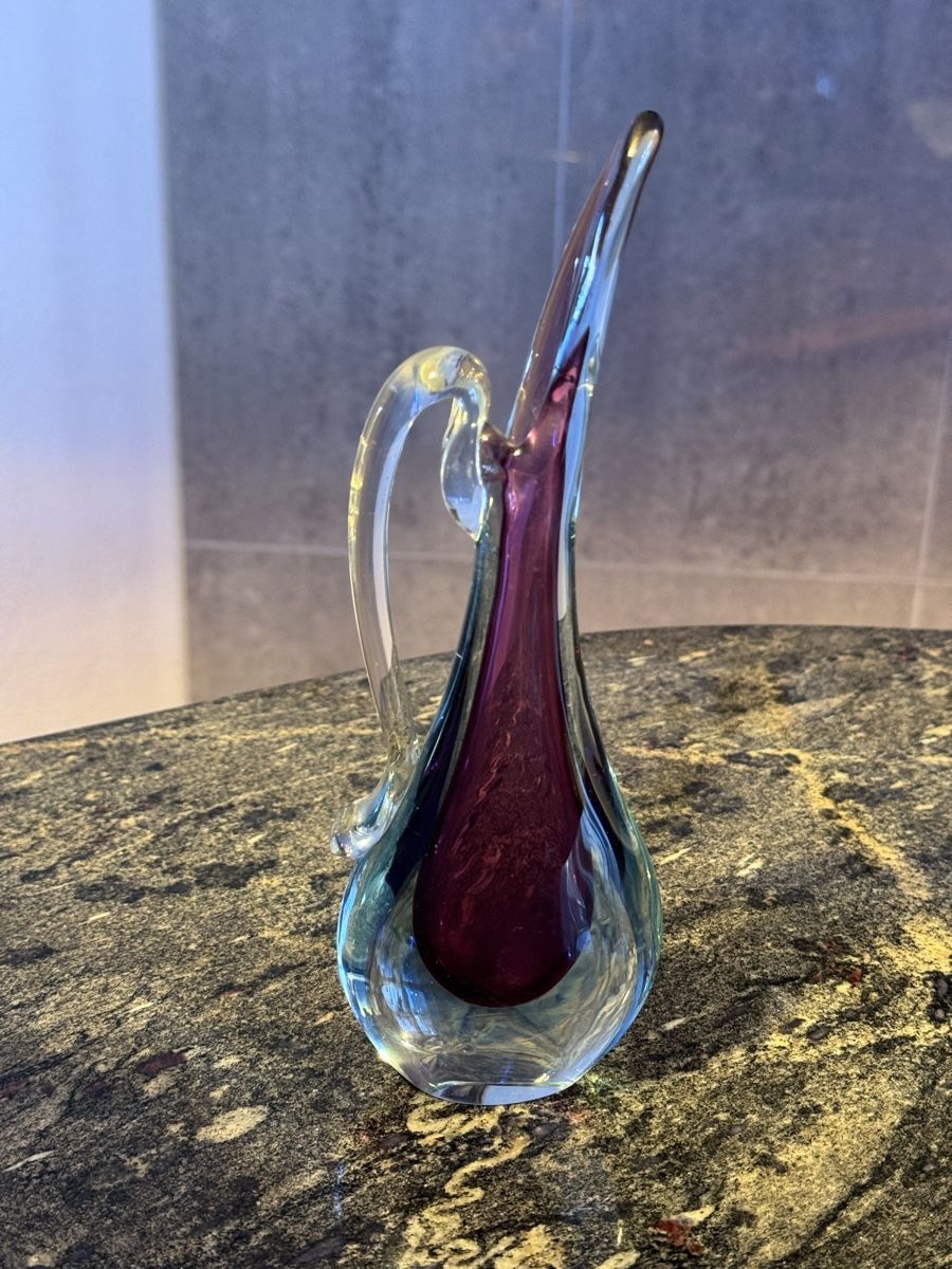Murano Vase & Récipients: Murano Sommerso Vase – D'occasion à Oberrüti par HotRod1932 1