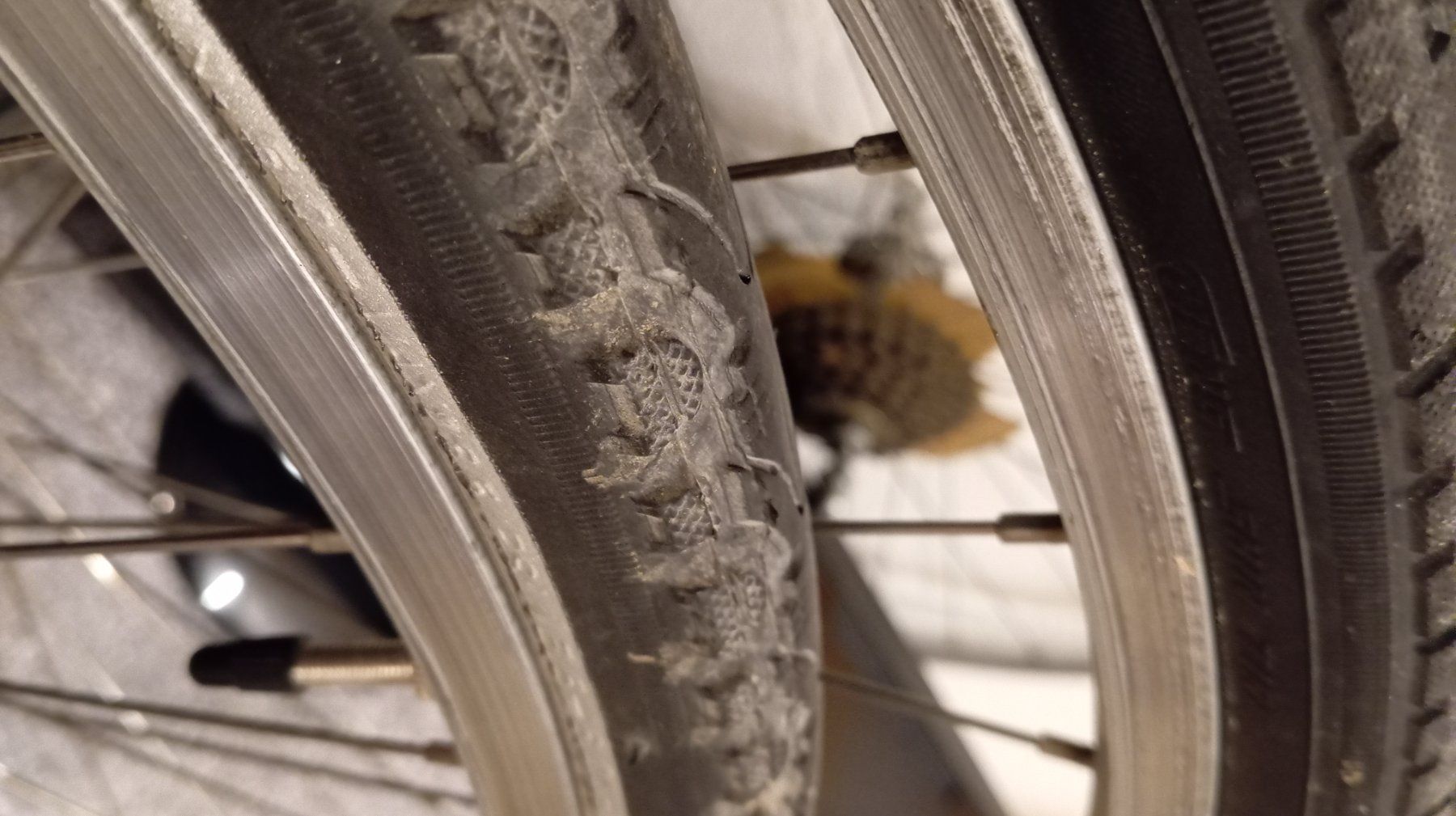 Pièces détachées: roues 28" Complètes freins sur jantes – D'occasion à Marin Epagnier par Tatamata 2