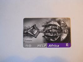 HELP Africa téléphone carte 10 CHF valeur no 1803886
