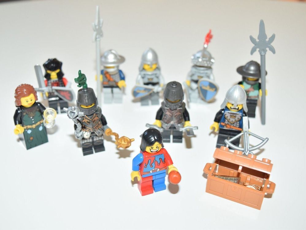 LEGO Castle Ritter x 10 Figuren MEGA SET | Kaufen auf Ricardo