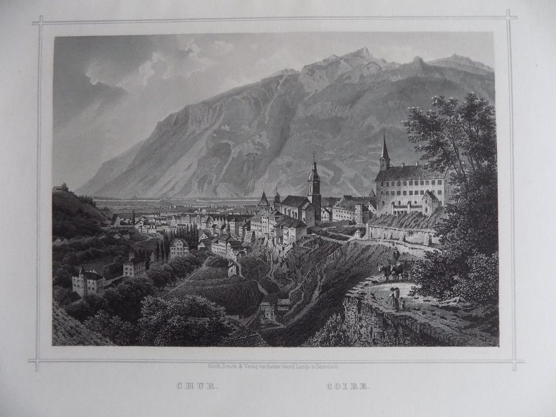 Incisioni: Chur Stahlstich – Usato da Risch venduto da Antikfee 3