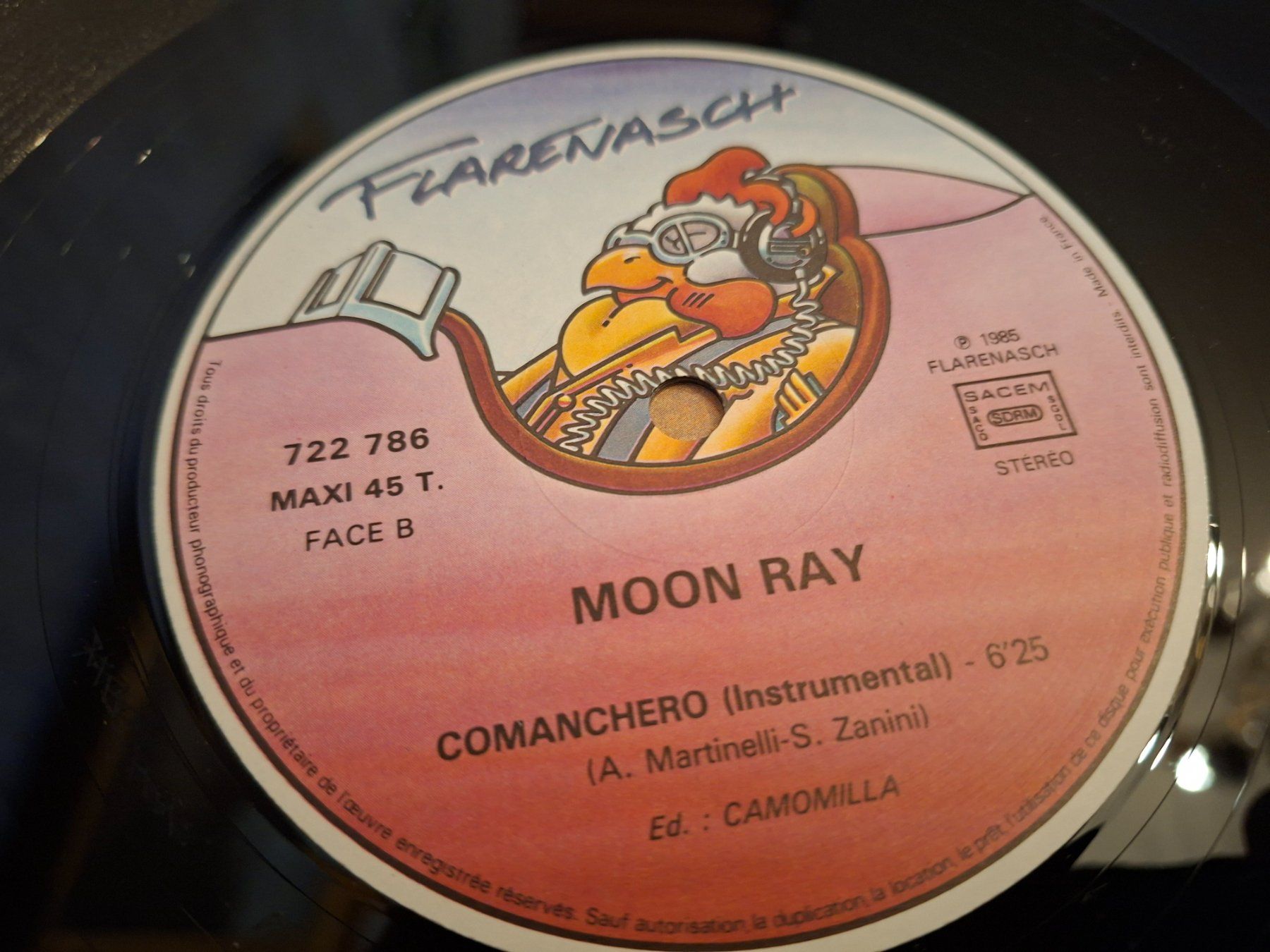 Dischi in vinile: Maxi 12" Italo-Disco - Comanchero - Moon Ray – Usato da Bernex venduto da Wannabehasbeen01 4