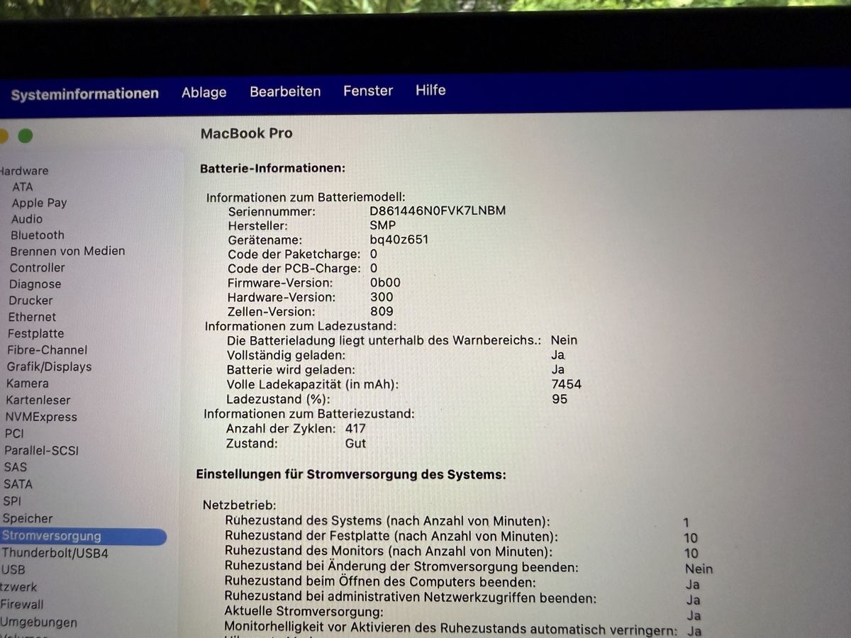 Apple Notebook: Apple MacBook Pro 16" 2019 i9, 16 GB, 1 TB SSD – Usato da Rudolfstetten venduto da g.anania 2