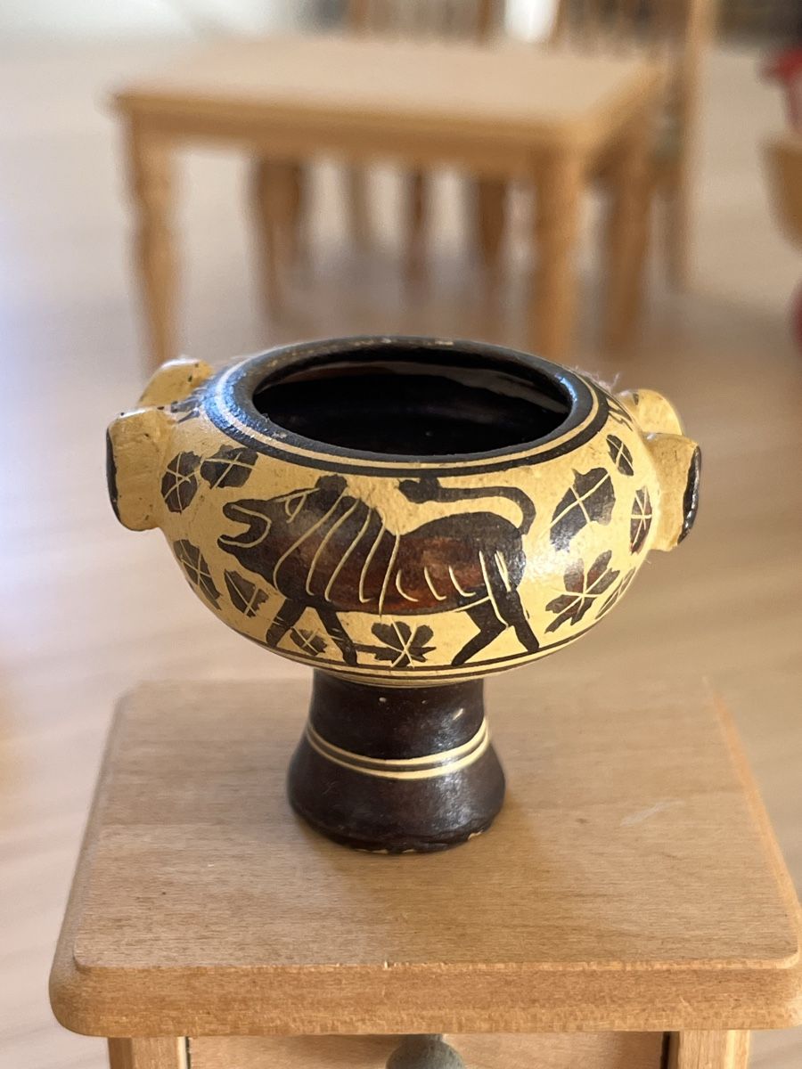Case e mobili per bambole: Mini amphore grecque pour maison de poupée – Usato da Euseigne venduto da so.ART