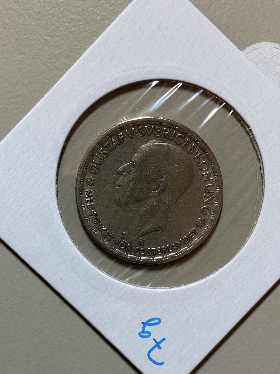 Alle Münzen: Suède - 1 couronne - 1946 - AG – Gebraucht aus Payerne von Mike1682 1