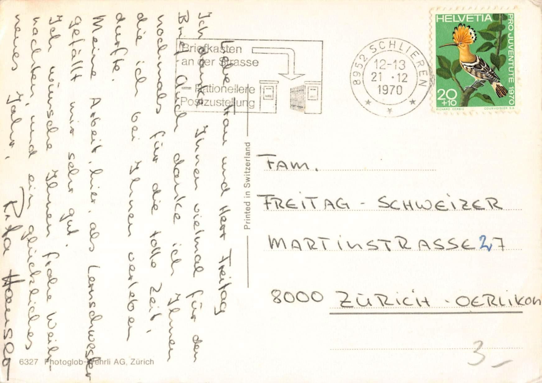 Cartes postales: Gruss vom Spital Limmattal - schöne Ansichtskarte – D'occasion à Winterthur par SchatzchischtliWinti 1