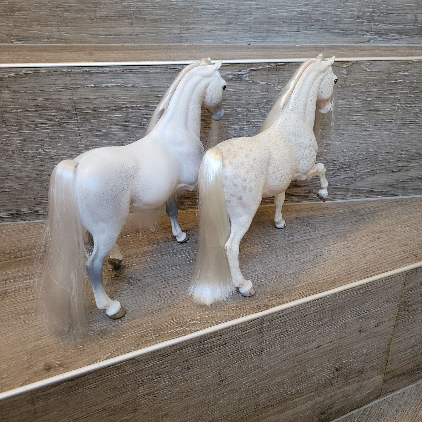 Giocattoli: Barbie Pferde 2 Ponys Repaint/Unikate – Usato da Niederbuchsiten venduto da klengyel 1