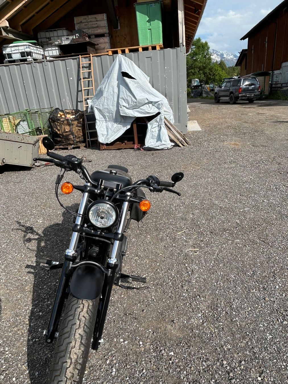 Harley-Davidson Chopper: Harley Davidson forty-eight 1200 – Gebraucht aus Stierva von lut_9dyj 6