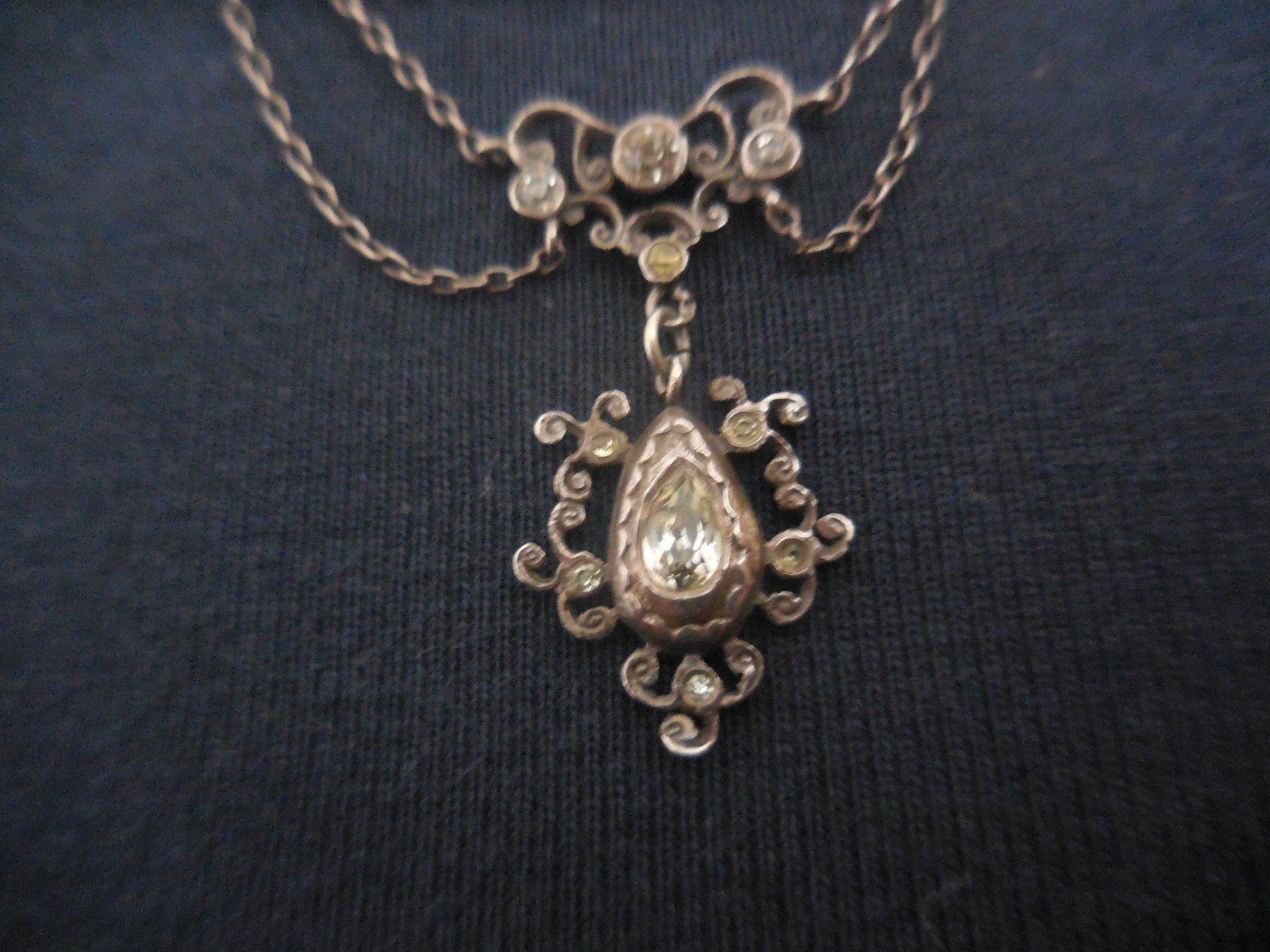 Catenine: zauberhaftes Jugenstil Collier Silber – Usato da Bottmingen venduto da Laternenlicht